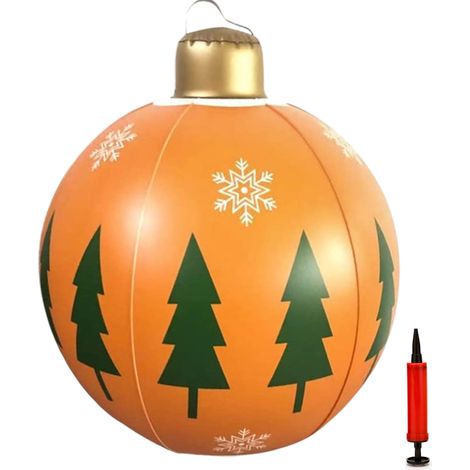 24 Zoll (60 cm) große aufblasbare Weihnachtsdekorationen (1/5)