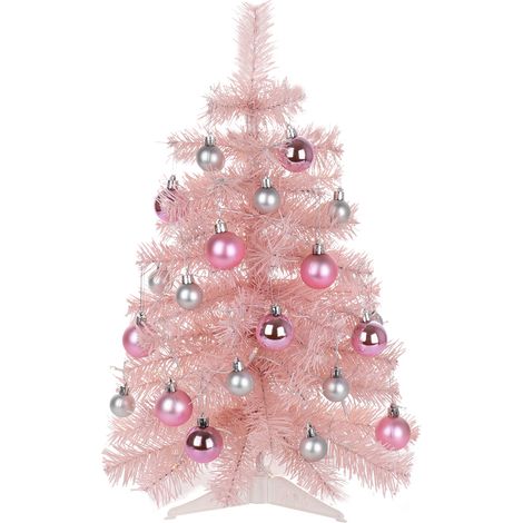 Sapin de Noël avec décorations lumineuses - Petit sapin de Noël (1/5)