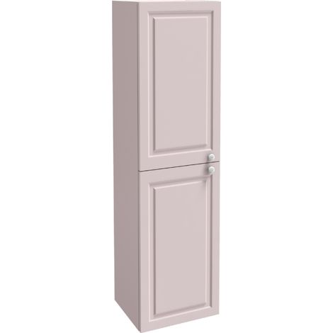 Colonne de salle de bain JACOB DELAFON Cléo 1889 rose pâle velours version gauche