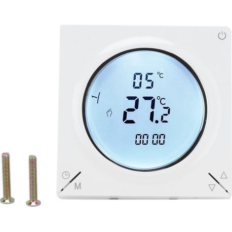 Contrôleur de Température de Liaison de Chauffage par Le Sol électrique Programmable de Thermostat Numérique AC220V pour Le Thermostat de Ventilation de Chauffage Domestique Intelligent (1/5)