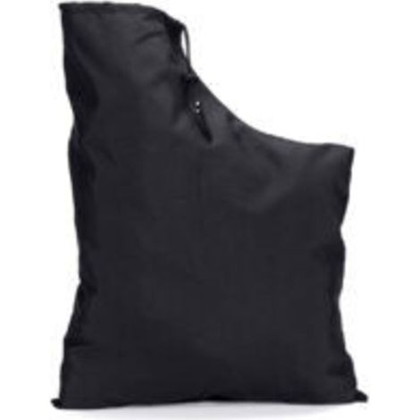 Souffleur de feuilles universel, aspirateur avec sac, broyeur de déchets de jardin, noir (1/3)