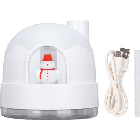 Mini humidificateur igloo 350ml rechargeable USB sans fil pour voiture, bureau, chambre (1/5)