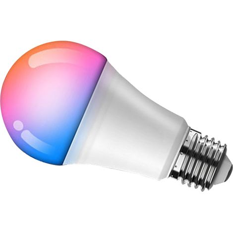 Intelligente 9-W-Glühbirne: 100-130-V-Netzteil, Wi-Fi- und Amazon Alexa-kompatibel, E27-Schraubsockel, eingebauter Timer, Fernbedienung. (1/5)