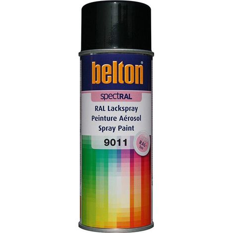 Peinture - AUTO K - RAL 9011 - Noir Graphite - 400 ml - Mat
