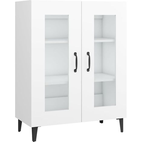 Credenza buffet cassettiera mobile contenitore organizer cucina soggiorno soggiorno 69,5 x 34 x 90 cm derivati del legno bianco 020030425