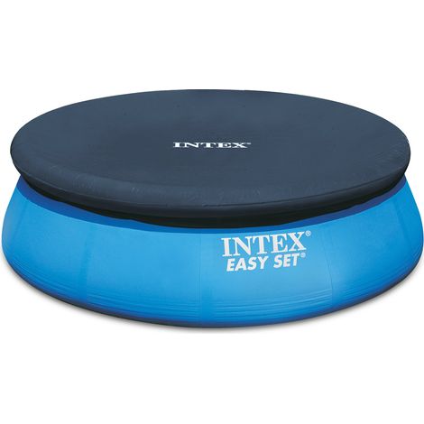 Intex 28020 Abdeckplane für Easy-Pool, blau , Ø 244cm