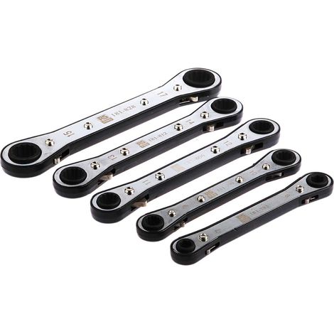 Jeu de clés 5 pièces en Acier chrome vanadium ( Prix pour 1 Jeu )