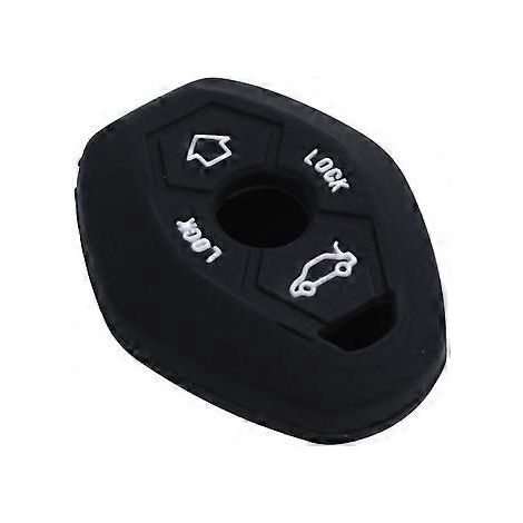 Silikonhülle für 3-Tasten-Fernbedienung für E46, E39, E63, E36, E81, X5, Z3 und Z4, Schwarz