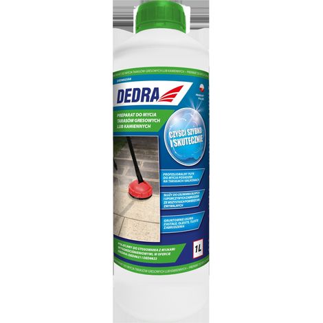 DEDRA Detergente per terrazze e pietre - 1L