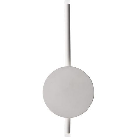 Applique LED design moderne en métal pour salon James - Blanc (1/2)