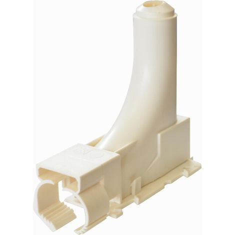 Einfacher Deckenauslass für PER-Rohr NOYON & THIEBAULT - Ø 12 und 16 mm, aus weißem Kunststoff - 3293-S1
