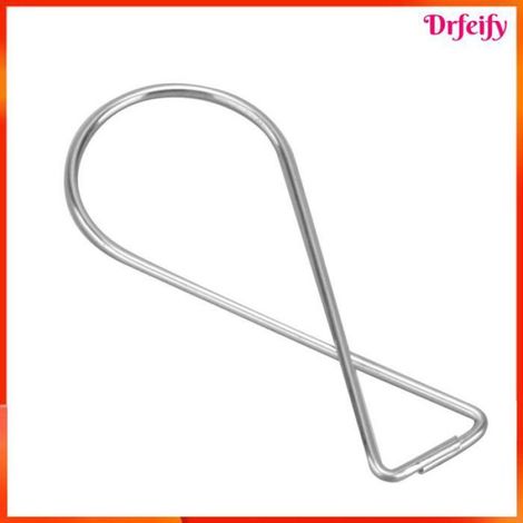 Crochet de suspension - - 100 pièces - Acier galvanisé - Conception à rebond - Clips pour grille de plafond (1/4)