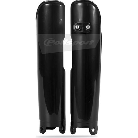 Protectores de piernas para amortiguadores Polisport KTM SX SXF EXC 03 07 Negro