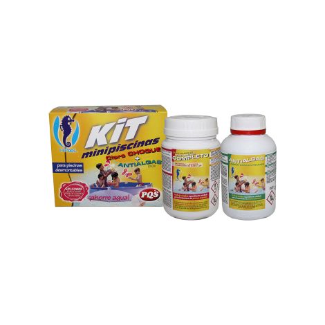 Poolpflege-Set qp Chlor 500g Algizid 500ml