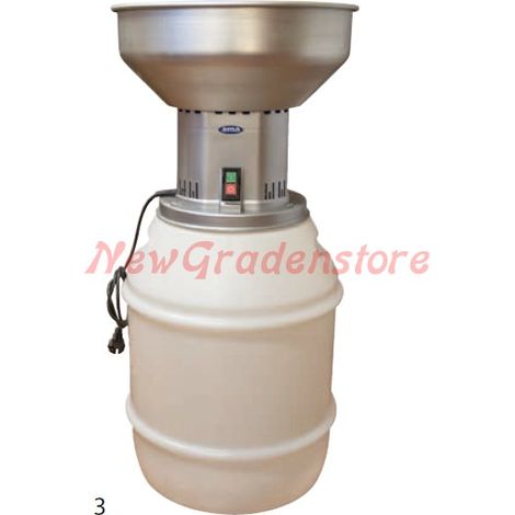 Moulin électrique pour le broyage de tous types de grains 43x43x65 cm 1.6 HP 79710