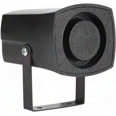 Avertisseur sonore de recul 12V 110-120dB - Klaxon alarme 6 tonalités pour voiture, haut-parleur de signalisation, kit sécurité auto (1/5)