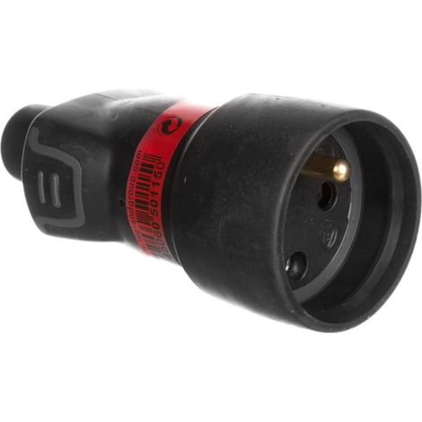 Enchufe portátil de goma Helmo 2P+Z 16A IP44 50115