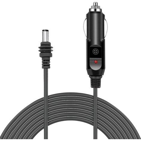 Câble d'alimentation de voiture DC pour Mini longueur de 16,4 pieds, étanche IP68, cordon de chargeur extérieur 18AWG, pour légumes et bateaux