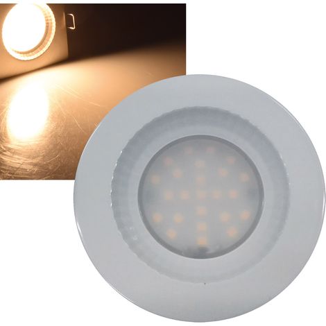 LED Einbauleuchte warmweiß, 85x40mm, 5W, IP54, für Feuchträume