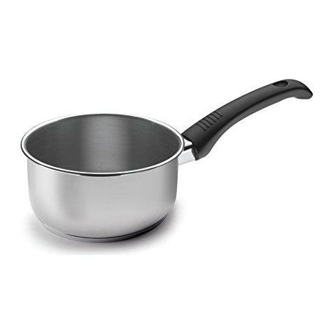 Lacor 85216 Edelstahl-Topf 16 cm schwarz