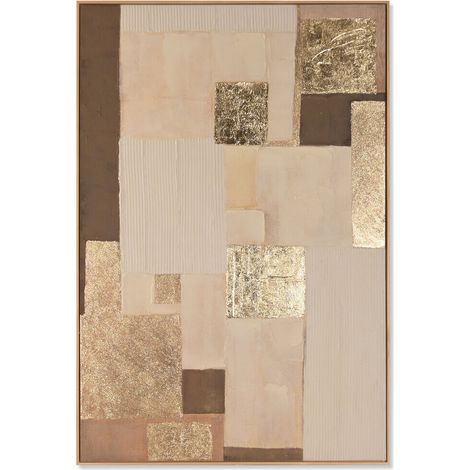 Cuadro Lienzo Pino 123X4X183 Moderno Pintado Mano (1/4)