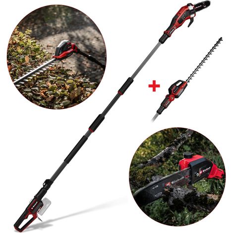 Einhell Professional 18v Cordless Hedge Trimmer + Pole Pruner GP-HC + 4AH Kit (1/5)