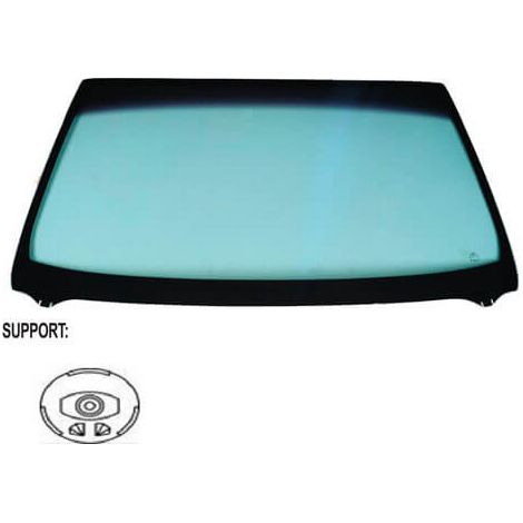 Pare-brise avant teinté vert dégradé gris Seat Ibiza 3 6L1 2002-2008