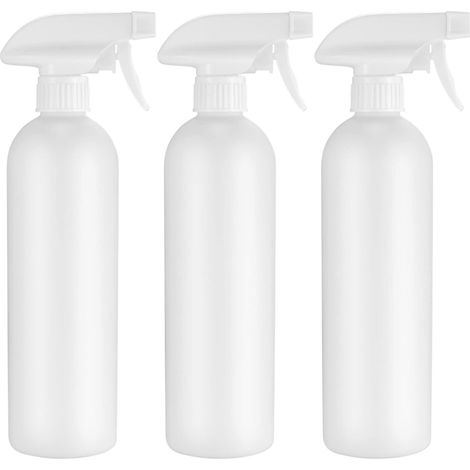 Bouteille Pulvérisateur - 500 ML - HDPE Sans BPA - Pour Cheveux Plantes Nettoyage Maison - Lot de 3 (1/5)