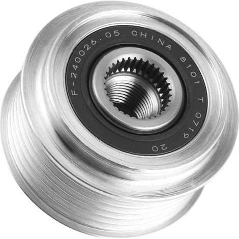 Poulie d'embrayage d'alternateur F‑240026 de remplacement compatible avec Hyundai Sonata L4 2.4L 2010‑2013 (1/5)