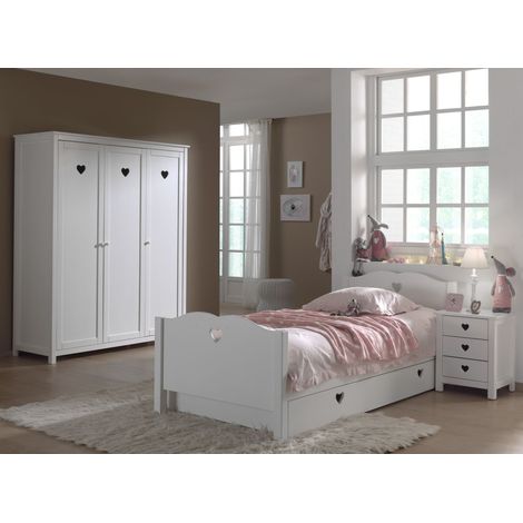 Combinaison de chambre d&039enfant Amori 9-blanc (1/5)