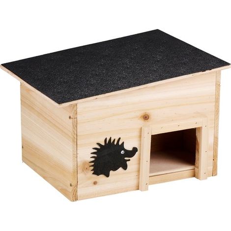 Lifetime Maison à hérisson Brun H33xl7.5xL27.2cm