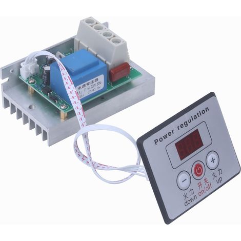 Régulateur de tension SCR Thyristor 10000W 220V pour four, contrôle de tube chauffant pour marmite électrique (1/5)