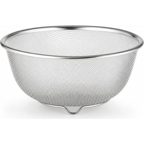 panier égouttoir de cuisine en acier inoxydable pour la maison