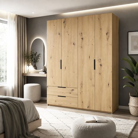ARMADIO MOD. ESPRESSO CM 162.2X58.2 H. 200 ROVERE ARTISAN (1/5)