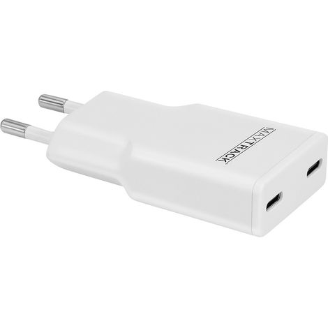 Maxtrack  Ladeadapter 30 W 2x USB-C® USB PD 3.0, Fast Charge