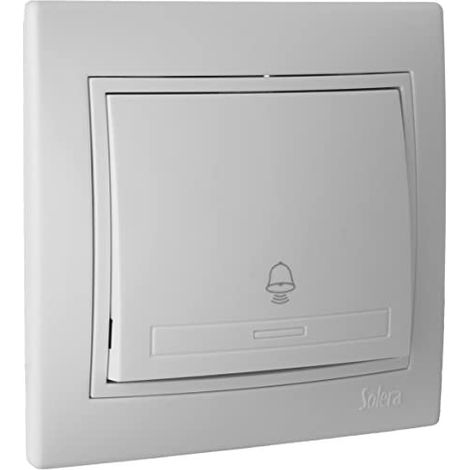 Pulsante campanello 10a 250v serie Europa Solera ERP03U