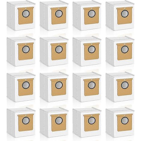 Packung mit 16 Ersatzstaubbeuteln für Eufy L50, L60 / L60 Hybrid Staubsauger mit automatischer Entleerungsstation. (1/5)