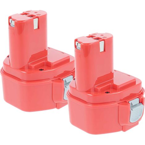 EXTENSILO 2x batería compatible con Klauke EK 60VPLUS ES 50PLUS, EK 60VPFTPLUS, ESG 45PLUS, ES 85 herramienta (3300 mAh, NiMH, 12 V) (1/5)
