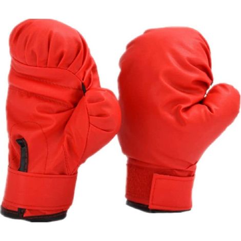 Gants De Boxe En Cuir De Boeuf Gants D'entrainement Sac Xl (1/5)