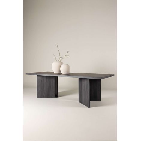 Bassholmen table de salle à manger 100x240 cm noir. (1/5)