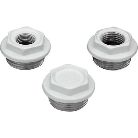 Kit tappo verniciato per radiatori in alluminio 1x3/4 (1/3)