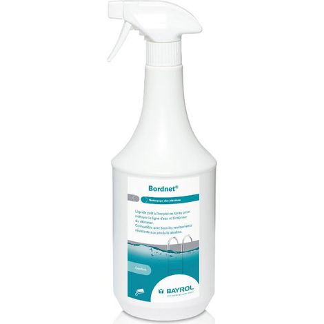Bayrol – Spray nettoyant pour ligne d'eau et skimmer 1L – Élimine traces de saleté et dépôts gras – Application facile avec pulvérisateur