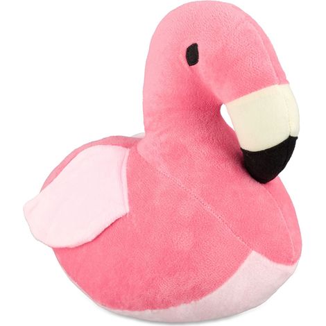 Fermaporta decorativo pratico 25 x 15 x 15 cm in tessuto rosa 130004819