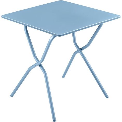 Table De Jardin Pliante - Balcony - Acier - Bleu Ciel - Lafuma Mobilier (1/5)