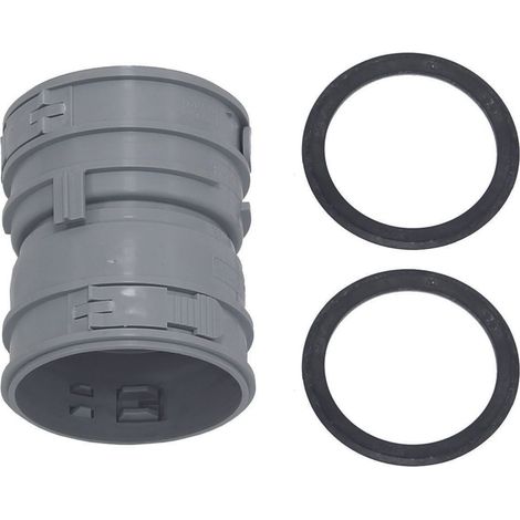 Vaillant Pieza de unión para sistema de escape de gases flexible DN 60, PP, 0020077525