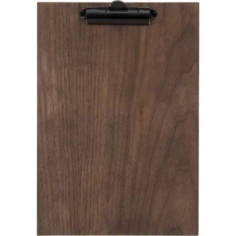 Securit Viejo Valle porta-menú de madera nogal marrón vintage