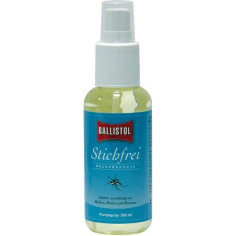 Ballistol Liberi da Punture Spray da 100ml 3 in 1 Contro Le Zanzare 10170