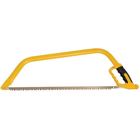 Heavy-Duty 24-Inch (600mm) Yellow Bowsaw by Roughneck Model 66-824 (1/5)