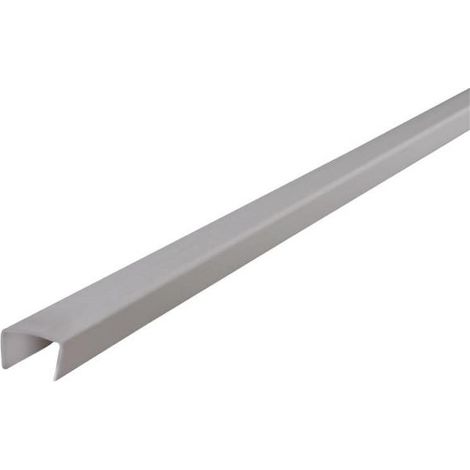 Nordlinger – Bande de chant PVC blanc 19mm – Profil U rigide – Longueur 2,75m pour finition soignée – Adaptée pour placage panneaux (1/2)