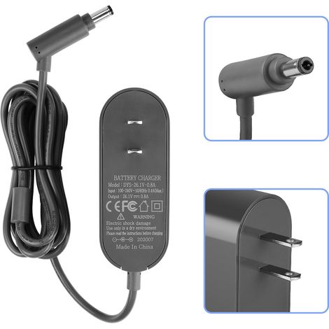 Ahlsen Passend für Dyson V6V7V8DC62 0,8A Schnellladegerät Dyson Staubsauger Akkuladegerät (1/4)